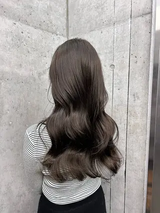 セミロング カラー ANJU/本町美容室 /似合わせカラー🤎のヘアスタイル