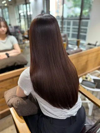 ロング 髪質改善✨艶髪✨ レイヤーカット 田畑のヘアスタイル