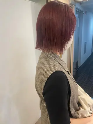 カラー 大迫 江梨のヘアスタイル