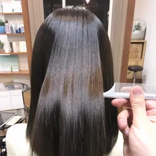 セミロング カラー courage所属・kanako カナコのヘアスタイル