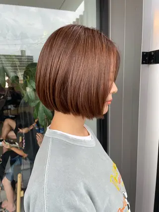 ショート カラー Emitas.三年坂【エミタス】所属・宇藤 稜のヘアスタイル