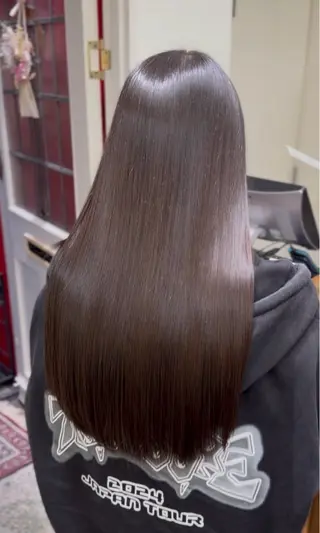 ロング gite KOHOKU所属・髪質改善レイヤー/ 雨のヘアスタイル