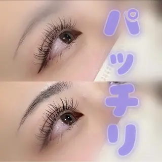 マツエク・マツパ 超透明感カラー🦋韓 国羽エクステ🪽🫧のヘアスタイル