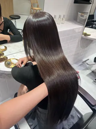 ロング カラー loulou所属・透明感カラー 💎飯塚ゆうきのヘアスタイル