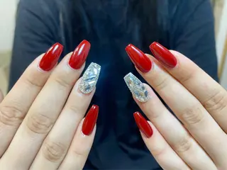 ネイル Venusパラジェル 長さだし専門店のネイルデザイン