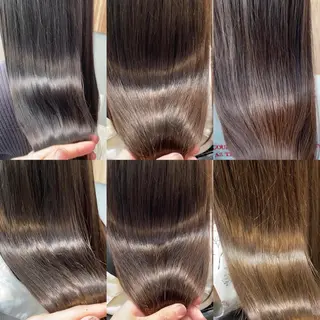 セミロング カラー SALOWIN神戸三宮East店所属・【透明感、艶髪】西村 有司のヘアスタイル