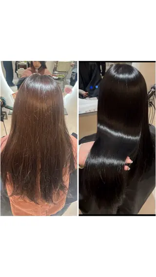 ロング カラー パーマ カラーモデル/梅田/ ⭐️seina⭐️のヘアスタイル