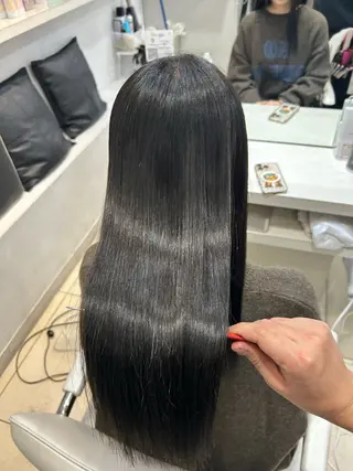 ロング 【髪質改善カラー】 瀧田嵐士🇰🇷のヘアスタイル