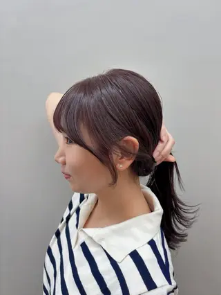 ミディアム 小顔似合わせカット ┊︎＊AYANO＊のヘアスタイル