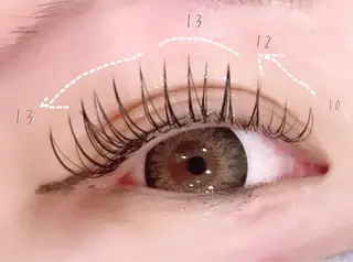 マツエク・マツパ chouchou .柏の葉🤍箭内海咲のマツエク・マツパデザイン