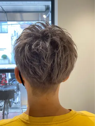 メンズ ショート ボブ/ 松田優心のヘアスタイル