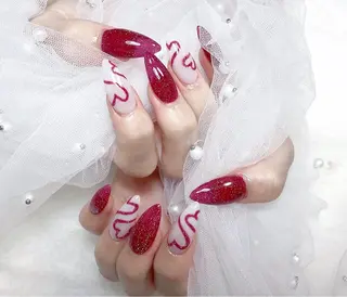 ネイル 長さだし/持込/ ins風ネイル/Umのネイルデザイン