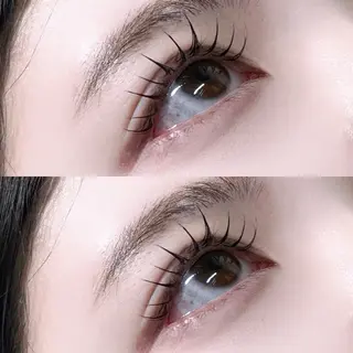 マツエク・マツパ 岡本 葵夏のマツエク・マツパデザイン