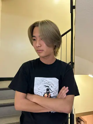 ショート カラー メンズ ☕️結【suii.】 ボブ/ヘアセット☕️のヘアスタイル