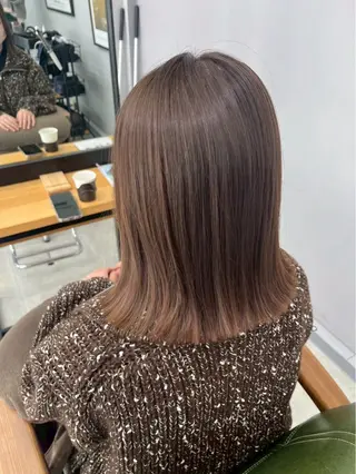 ミディアム カラー Hair&Beauty  theB所属・近藤 采良のヘアスタイル