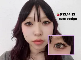 マツエク・マツパ Lesherima 【amiri】のマツエク・マツパデザイン