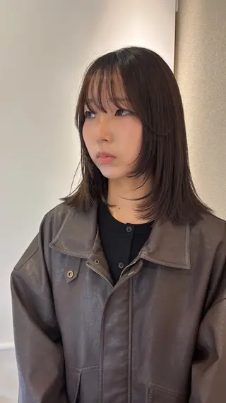 ミディアム そうや 🐺のヘアスタイル