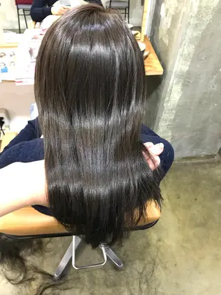 セミロング カラー 💎髪質改善💎 デザイナーshinのヘアスタイル