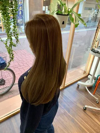 ロング green feel 長原所属・西山 大樹のヘアスタイル