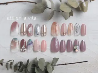 ネイル atelier la vita所属・lavita. mimuraのネイルデザイン