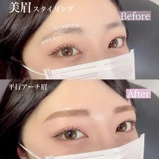 アイブロウ 眉毛/アイブロウサロン LUMICIA.-TOKYO-大阪天王寺店【眉毛専門店】所属・野津 葵の眉毛・アイブロウイメージ