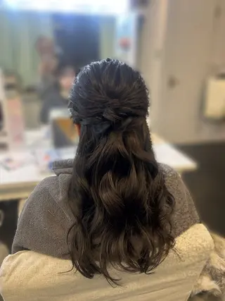 ヘアアレンジ 尾﨑 咲耶のヘアスタイル
