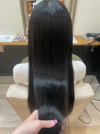 ロング カラー 松尾 遥花のヘアスタイル