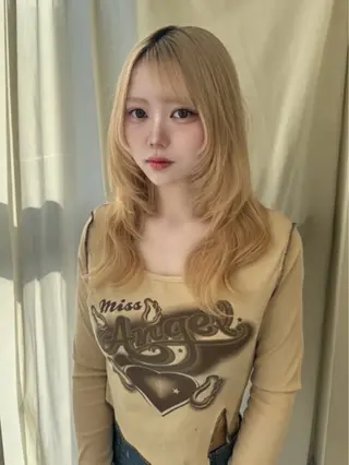 ロング karina🌿レイ ヤーカット/髪質改善のヘアスタイル