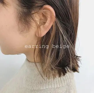 ミディアム カラー 🤎ベージュカラー 🐶メンズパーマのヘアスタイル