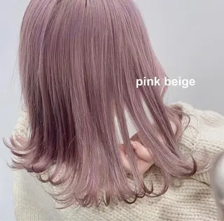 ミディアム カラー 💗🤍透明感カラー 🤍💗kanonのヘアスタイル