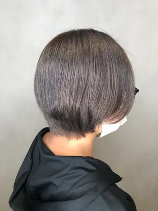 ミディアム カラー ヘアアレンジ 渡辺　亮/ 白髪ぼかし/髪質改善のヘアスタイル