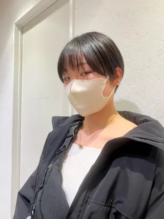 ショート Oasisgarden所属・レイヤー/ブリーチ MOMOのヘアスタイル