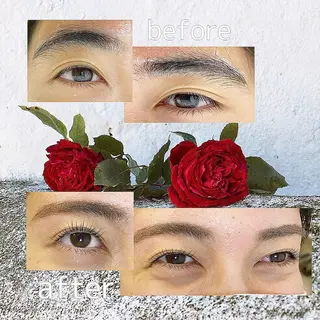 マツエク・マツパ ulu beautysalon所属・アイブロウモデル募集 Yukiの眉毛・アイブロウイメージ