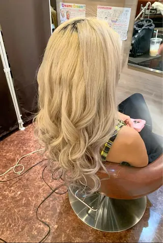 ロング カラー 原宿プルエク1位‼️ 口コミ⭐️5✨Kaiのヘアスタイル