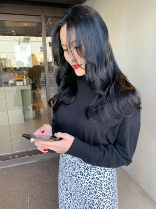 ロング カラー ブリーチ/アレンジ 天満/chihiroのヘアスタイル