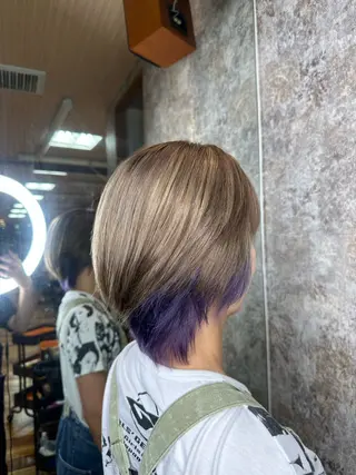 ミディアム ウエチ シオミ 金沢文庫のヘアスタイル