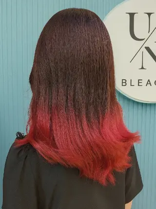 カラー ロング 髪質改善＆白髪ぼかし カラー♡店長みやけ♡のヘアスタイル