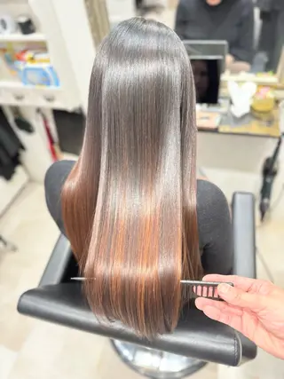 ロング Dbest hair lounge所属・KEN/関内/似合せ 美髪矯正/髪質改善のヘアスタイル