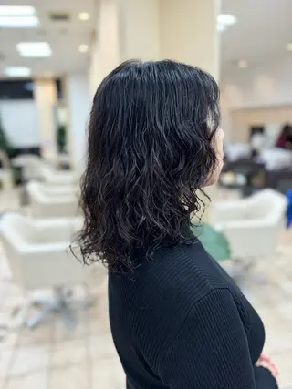 ミディアム 🇰🇷韓国風顔周り NANAMI🇰🇷のヘアスタイル