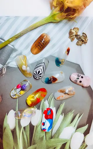 ネイル fleur nailのネイルデザイン