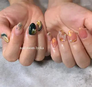 ネイル ﾈｲﾙﾙｰﾑﾘｯｶ 𝐦𝐚𝐲𝐮のネイルデザイン