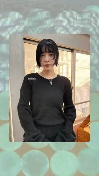 ショート cupra所属・カワクボ ソラのヘアスタイル