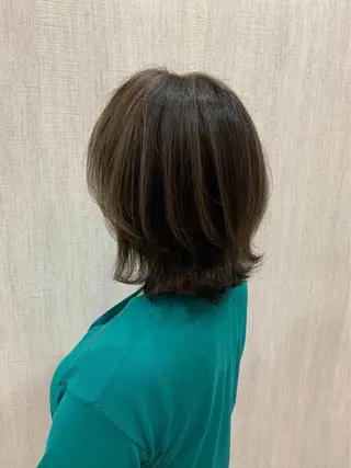 ミディアム 店長✨レイヤー✖️ 髪質改善✖️韓国ヘアのヘアスタイル
