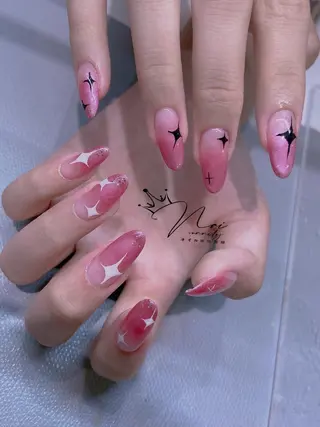 ネイル 長さだし専門店 M2　rikaのネイルデザイン