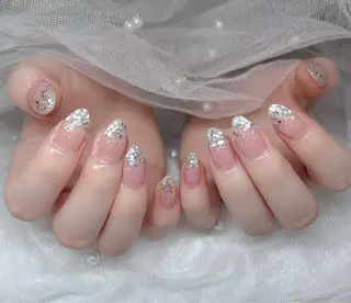 ネイル 🎀PG🩵 ネイルサロンのネイルデザイン