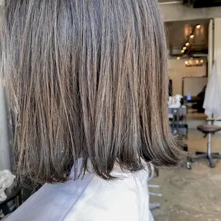 ミディアム カラー ヘアアレンジ tane.所属・【ダメージレス施術】 【透明感】北村 拓也のヘアスタイル