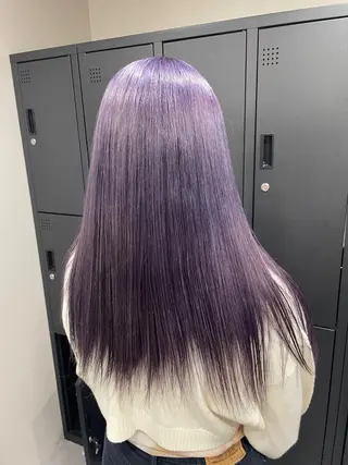 ロング カラー laff 新宿所属・ボブ/ケアパーマ/ レイヤー/縮毛矯正のヘアスタイル