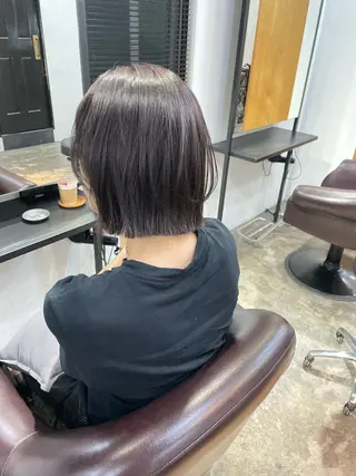 ショート カラー astar所属・kotono🪿 透明感カラーのヘアスタイル