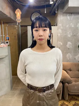 ミディアム GATTACA所属・KEI gattacaのヘアスタイル