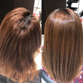 ミディアム AVANCE emiのヘアスタイル